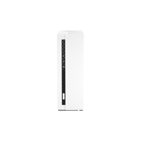 qnap ts 133 nas torre procesador arm cortex a55 memoria 2gb 1 bahia 2.5", 3.5" usb, rj 45 ventilador 50mm