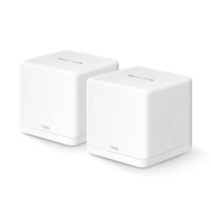 mercusys halo h60x sistema wi fi 6 mesh ax1500 doble banda 2 unidades halo cobertura hasta 350 m² color blanco