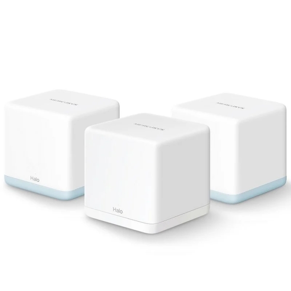 mercusys halo h32g sistema wi fi 5 mesh ac1200 dual band 3 unidades halo cobertura hasta 320 m² color blanco