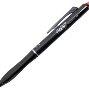 pilot frixion ball plus boligrafo borrable punta de 0.7mm y trazo de 0.35mm recargables 80% de plastico reclclado color rojo