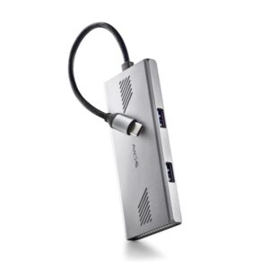 ngs wonder duo c 4 en 1 hub usb c 2x usb 3.0, 2x usb c velocidad de transmisión hasta 5 gbps