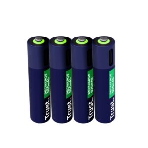 trust pack de 4 pilas recargables 500 mah aaa
