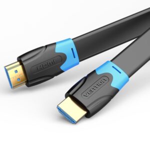 vention cable plano hdmi macho a hdmi macho 2.0 4k 1m color negro