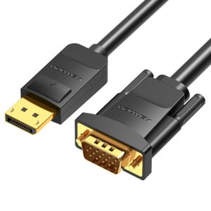 vention cable displayport macho a vga macho 3m color negro