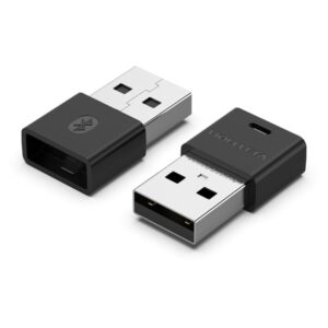 vention adaptador usb bluetooth 5.4 alcance 20m color negro