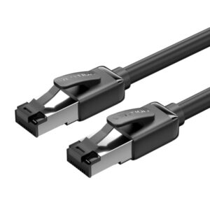 vention cable de red sftp rj45 cat.8 1.5m color negro