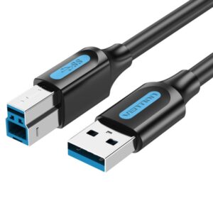 vention cable usb a 3.0 a usb b 0.5m color negro