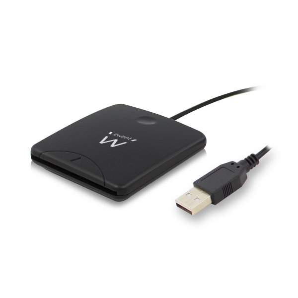 ewent lector de dnie usb tarjetas inteligentes color negro