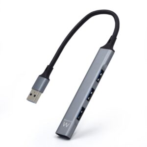 ewent hub usb3.2 1 usb a 1 puerto usb 3.2 3 puertos usb 2.0