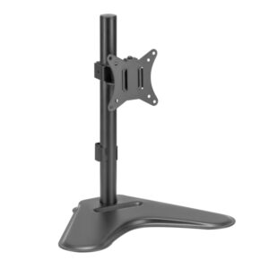 ewent soporte de escritorio para 1 monitor hasta 34" vesa maximo 100x100 hasta 8 kg color negro
