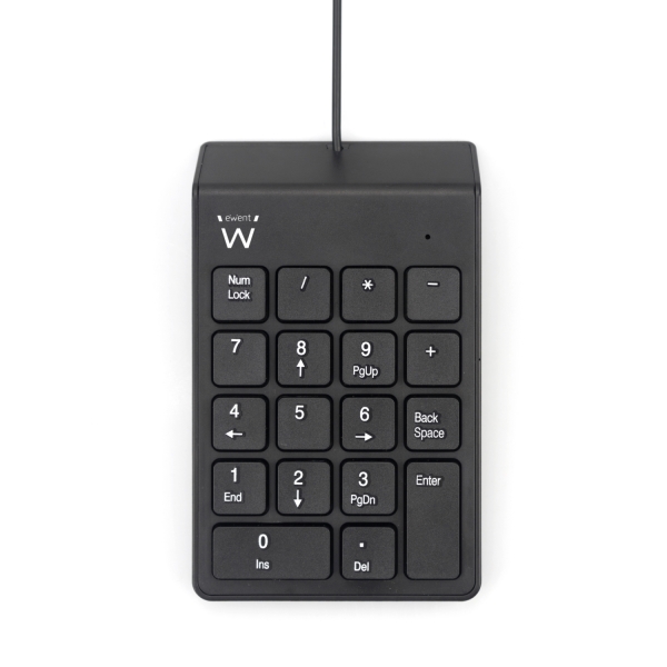 ewent teclado numerico cable usb a de 1.35m color negro