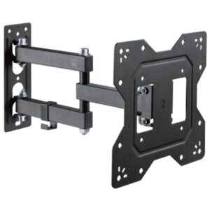 ewent ew1522 soporte pared para tv 3 puntos de articulacion soporta hasta 42" 20 kg color negro