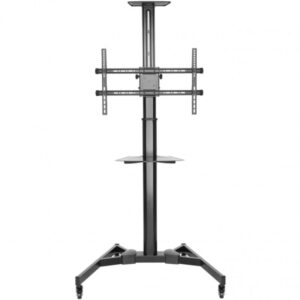 ewent soporte de suelo ew1440 con rueda bandeja 37 70 peso maximo soportado 50kg color negro