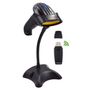 ewent ew3430 lector de codigos de barras 1d inalambrico modo manual y automatico color negro