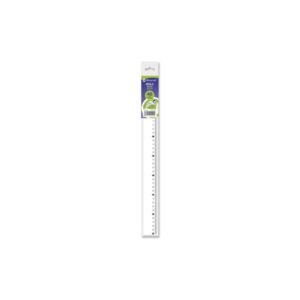 bismark regla milimetrada 40cm fabricada en plastico ideal para colegio transparente