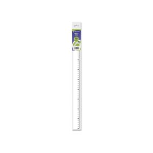 bismark regla milimetrada 50cm fabricada en plastico ideal para colegio transparente