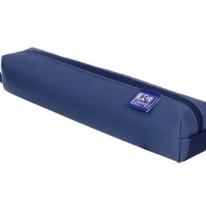 oxford kangoo & you estuche cuadrado pequeño fabricados en napa goma elastica para unirlo al cuaderno color azul