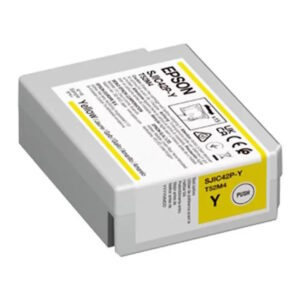 epson sjic42p y amarillo cartucho de tinta original c13t52m440