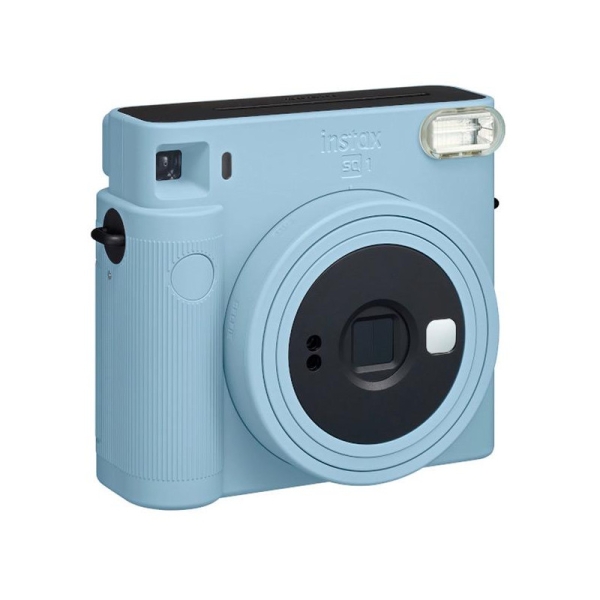 fujifilm instax square sq1 camara instantanea tamaño de imagen 62×62mm exposicion automatica color azul glaciar