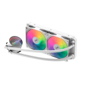 coolbox infinite liquid240 kit de refrigeracion liquida argb tdp 250w compatibilidad universal color blanco