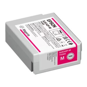 epson sjic42p m magenta cartucho de tinta original c13t52m340