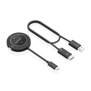 aisens usb c a hdmi inalambrico 1080p 60hz 30m usb c pd 100w color negro