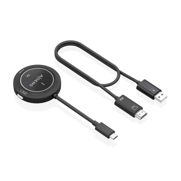 aisens usb c a hdmi inalambrico 1080p 60hz 30m usb c pd 100w color negro
