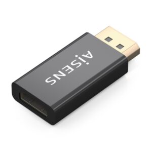 aisens conversor displayport a hdmi 4k@60hz dp/m hdmi/h color negro
