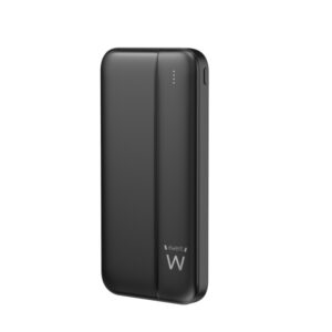 ewent ew1161 powerbank 10000mah 22.5w pd y qc usb a, usb c color negro