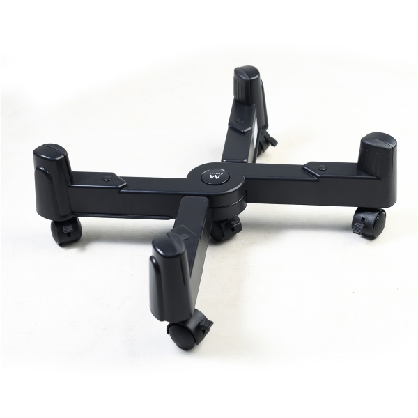 ewent ew1292 soporte movil para cpu evita la electricidad estatica y las marcas ajustable hasta 25 cm hasta 25 kg negro