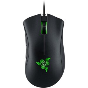 razer deathadder essential raton gaming sensor optico 6400dpi 5 botones programables color negro