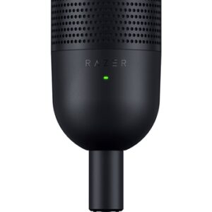 razer seiren v3 mini microfono gaming captacion de voz ultranitida aislamiento de voz usb color negro