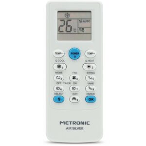 metronic mando a distancia universal aire acondicionado color blanco