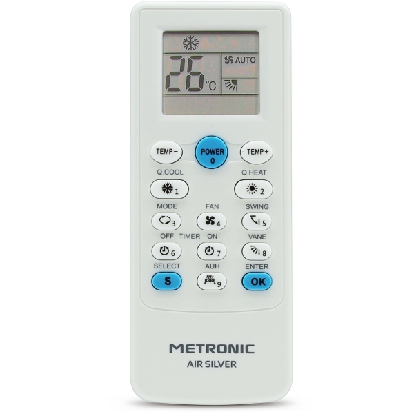 metronic mando a distancia universal aire acondicionado color blanco