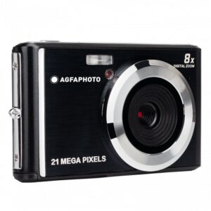 agfaphoto dc5200 camara digital sensor cmos zoom optico 8x color negro
