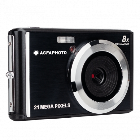 agfaphoto dc5200 camara digital sensor cmos zoom optico 8x color negro