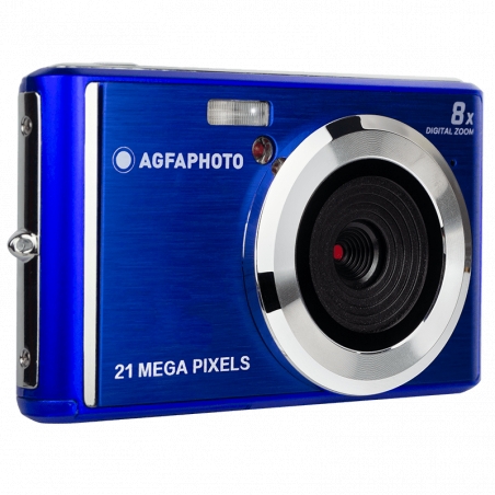 agfaphoto dc5200 camara digital sensor cmos zoom optico 8x color azul