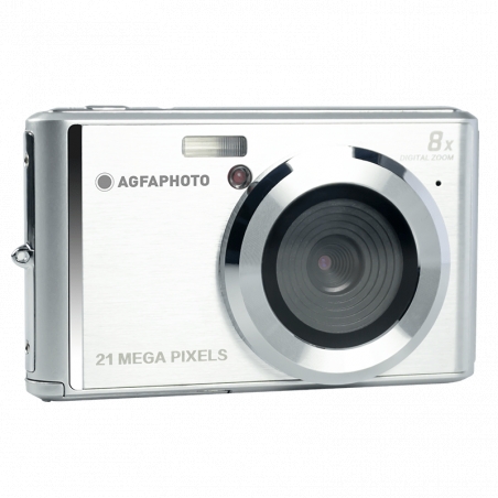 agfaphoto dc5200 camara digital sensor cmos zoom optico 8x color plata