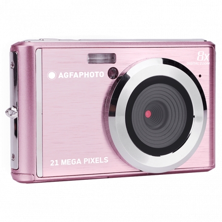 agfaphoto dc5200 camara digital sensor cmos zoom optico 8x color rosa