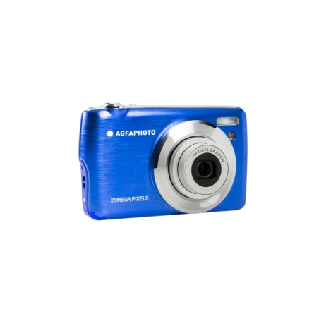 agfaphoto pack dc8200 camara digital + estuche + tarjeta 16sd color azul
