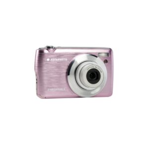 agfaphoto pack dc8200 camara digital + estuche + tarjeta 16sd color rosa