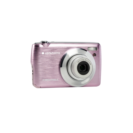 agfaphoto pack dc8200 camara digital + estuche + tarjeta 16sd color rosa