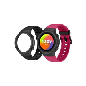 spc smartee 4g junior reloj inteligente smartwatch pantalla redonda 1.2" 4g localizacion gps modo colegio zonas de seguridad resistencia ip68 color rosa