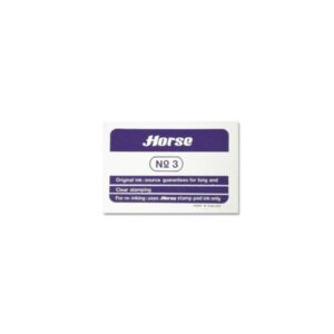 horse tampon metalico nº3 facil de recargar resistente y duradero color violeta
