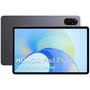 honor pad x9 tablet 11.5" 2k 120hz 128gb ram 4gb wifi, bluetooth 5.1 camara principal 5mp bateria de 7250mah color gris