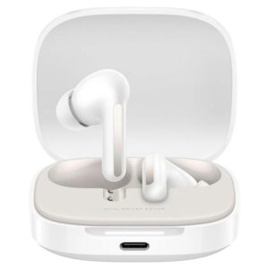 xiaomi redmi buds 6 auriculares bluetooth 5.4 microfono integrado sonido envolvente 360 cancelacion de ruido autonomia hasta 10h resistencia al agua ip54 control tactil color blanco
