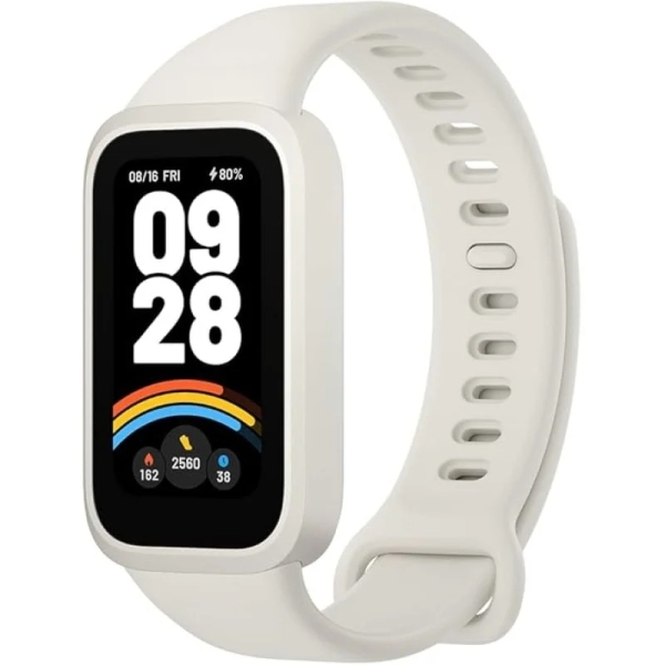 xiaomi mi smart band 9 active pulsera de actividad pantalla 1.47" bluetooth 5.3 mas de 100 modos deportivos funciones de vigilancia de la salud ajuste inteligente del brillo de la pantalla autonomia hasta 18 dias color beige