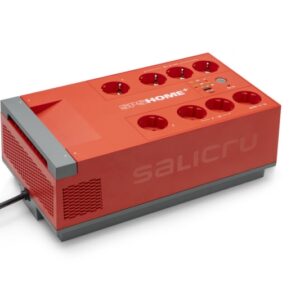 salicru sps 1000 home+ sistema de alimentacion ininterrumpida sai/ups 1000 va line interactive multibase color rojo