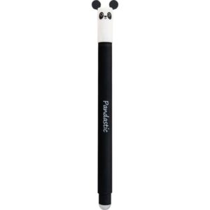 eberhard faber animal erase it! boligrafo borrable tinta gel azul trazo 0.7mm tacto soft diseño panda