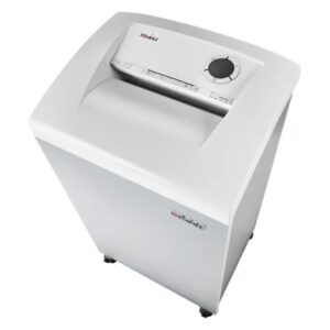 dahle 310air team destructora de papel manual corte en particulas p 3 destruye hasta 20 hojas papelera de 100l filtro antipolvo cleantec® ruedas con freno color blanco